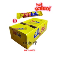 Tofiluk Caramel Crunch Chocolate Bar 10g x 48pcs