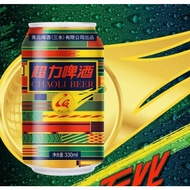 [整箱] 青岛超力啤酒 TSINGTAO CHAO LI BEER 330MLX24TINS