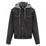 Celine 24FW 連帽牛仔外套（灰色）