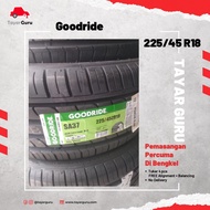 Goodride 225/45R18 Tayar Baru (Installation) 225 45 18 New Tyre Tire TayarGuru Pasang Kereta Wheel Rim Car