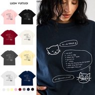 Love Bites Relaxed Fit T-Shirt Luon Vuituoi "E thick A" - Always Happy TT0470TT