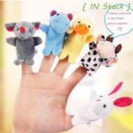 [ IN STOCK ] Children's Hand Puppet, Plush Rat Animal Puppet, Baby Toys Chick Parent-Child Rabbit Finger Puppet Stuffed Toys