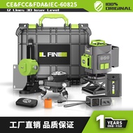 LFINE4D16 Line 3D12 Line Green Laser Level Laser Level Line Projektor Tahap Laser Borong