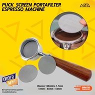 Puck Screen Portafilter Espresso Machine 150 Micron 51mm 53mm 58mm 1.7mm