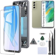 RongZy LCD Display for Samsung Galaxy FE G990U/G990E Touchscreen and LCD Screen Replacement for Sams
