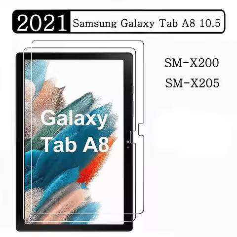 1/2/3 PCS Tempered Glass For Samsung Galaxy Tab A8 10.5 2021 SM-X200 SM-X205 Screen Protector Tablet
