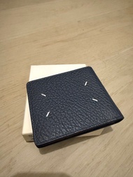 Maison Margiela Navy Leather Wallet