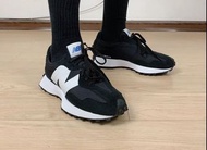 New balance 327 - CPG 黑 色 白 black