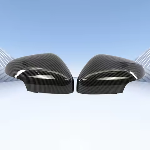 1 Pair Side Mirrors Shell Frame ABS Rearview Side Wing Mirror Cover Protector Auto Accessories for V