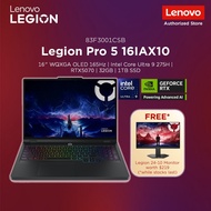 Lenovo Legion 5 16IAX10 | RTX5070 | Intel Core Ultra 9 275HX | 16" WQXGA OLED | 32GB/1TB | 83F3001CS