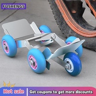 FUSHENGS Xe máy điện mover xe mover lốp xe tăng cường Pin Xe lốp xe phẳng giỏ hàng khẩn cấp xe điện 