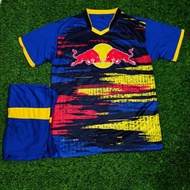 Non APPAREL PLAIN PRINTING JERSEY 2021 2022 RB LEIPZIG AWAY FOOTBALL JERSEY MODEL BLUE