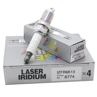 4/6PCS Iridium Spark Plug 6774 IZFR6K13 For Honda City 2006-2015 Fit 1.3L 1.5L L15A1 L15A7 Auto Igni