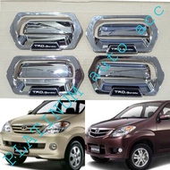TRD chrome handle + outer package for old Avanza Xenia 2005-2011. avanza 2006 accessories avanza acc