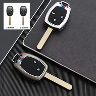 for 2/3 Button Car Remote Key Case Cover Honda Fit Pilot Accord Freed Pilot Step WGN Insight Accessories civic jazz city brio amaze crv CITY H2 H3 metal silicone key cover