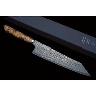 🇯🇵二唐 暗紋 SG-2 粉末鋼 劍形牛刀 240mm 💓 楓木洋柄 💓 日本高級廚刀 💓 二唐刃物鍛造所 Nigara Hamono