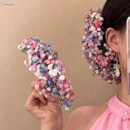 Hair Styling Accessory Women Hairpin Flower Design Hair Stick for Bridal Easy to Wear Hair Fringe Fi