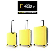 NATIONAL GEOGRAPHIC N171HB Pulse Trolley Luggage - Black/Yellow กระเป๋าเดินทาง กระเป๋าเดินทางล้อลาก