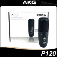 AKG P120 Large Diaphragm Condenser Microphone-Cardioid Directivity, 20dB Attendance Device, Low-Cut 
