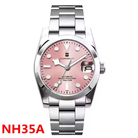 Men's Luxury Corgeut Watch 36mm/39mm NH35/Miyota Automatic Mechanical Sapphire Lume Business Dive Wa
