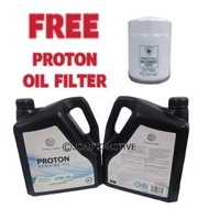 Proton 15W40 Mineral Engine Oil 4L 15W-40 Engine Oil 4L + Proton Oil Filter