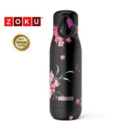 Zoku 18oz 532ml Stainless Steel Bottle (Pattern Collection) Thermos Flask Thermal Bottle Keep Hot up