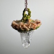哥倫比亞雷姆利亞水晶/編織手工項鏈