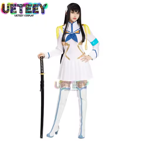 UETEEY Cos Kill la Kill Ryuko Satsuki Kiryuin Unifrom Cosplay Costume Customized size