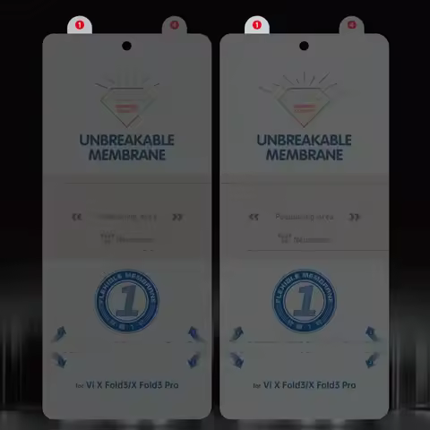 Anti Spy Peeping Privacy Screen Soft Protector Film For vivo X Fold3 Pro / X Fold 3 Oleophobic Hydro
