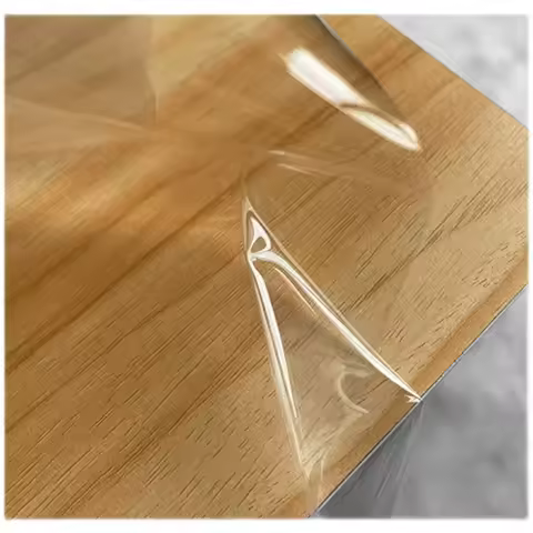 TPU Fabric Fully Transparent Film Windproof Fabric Umbrella Raincoat Creative Clothing Designer Clot