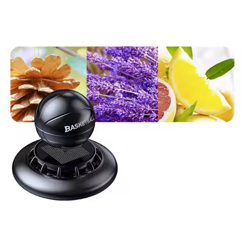 Rotated Basketball Car fragrance Air Freshener Perfume Aroma Freshener Decor Improve Interior Enviro