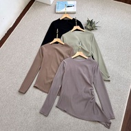 Nawfa blouse Korean Style Flowy Blouse Women Cute Blouse