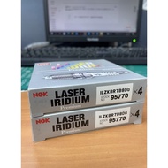 NGK ILZKBR7B8DG Spark Plug 95770 Shanghai General Agent Japanese N54 N55 E90 F22 F30 Replacement Num