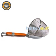 Ramen chicken noodle strainer Stainless steel noodle strainer 14cm stainless steel noodle scoop Stai