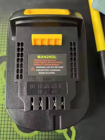 Adapter for Stanley 20V V20 SB204 SB206 Battery Converter to for Dewalt 20v Power Tools