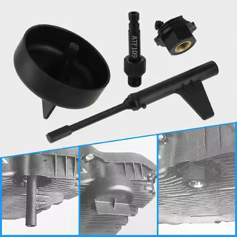 4Pcs/Set Metal Rod Oil Change Draining Tool Transmission Oil ATF109 Filling Adapter for Mercedes-Ben