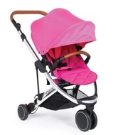 BabyStyle - รถเข็นเด็ก Oyster Gem2 Stroller - สี Pure silver สีชมพูเข้ม