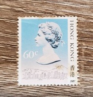 香港郵票 - 英女皇（維多利亞港 - 淺藍）