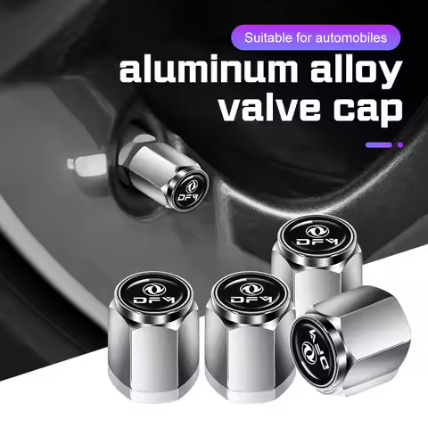 4Pcs Aluminum Alloy Car Tyre Wheel Valve Cap Cover for Dongfeng DFM Aeolus ax3 k01 Ax5 580 h30 c31 a
