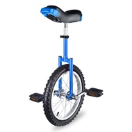 AW 16-24 Inch Wheel Outdoor Unicycle Adjustable Seat Exercise Bicycle Fit Adults Kids Outdoor Sports