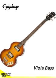 【現代樂器】免運！Epiphone Viola Bass 中提琴型 電貝斯 電貝士