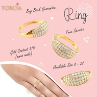 Cincin Emas Asli +- 1.7 Gram Oval Big