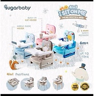 Sugarbaby 4 in 1 Sit on Me Folded Booster & Chair Baby dining Chair Blue