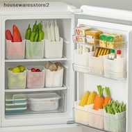 [housewaresstore2] Refrigerator Food Fresh Storage Box Fridge Side Door Fruit Vegetable Spice Food Case Container Kitchen Organizer Storage Boxs Boutique
