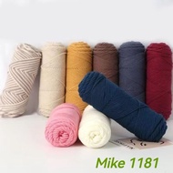 Benang Kait Lover yarn Cotton 8 ply 51-87  Cotton Yarn for Crochet and Knitting 情人棉