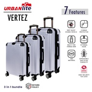 URBANlite VERTEZ  3 IN 1   360° 8-Wheel Spinner | TSA Lock I Expandable |Corner Guard Hard Case Luggage-ULH 22915