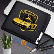 Lamborghini Car Children's Wallet I Lamborghini Car Men's Folding Wallet Synthetic Children's Leathe