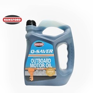 HANSFORD Q Saver TCW3 Outboard 2T Motor Oil (4L) (Motosikal, Mesin Rumput, Mesin Gergaji, boat)