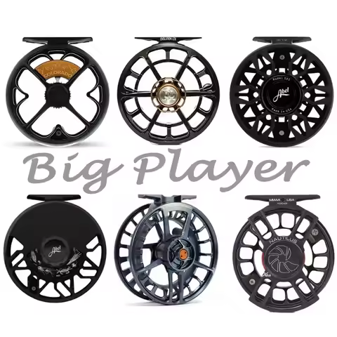 Freshwater stream fly fishing wheel fly wheel fly burn full metal fishing gear fishing wheel