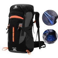 Anti-theft Camping Waterproof Backpack Men Mountaineering Bags Reflective Trekking Backpacks Outdoor Climbing Travel Bag Pack